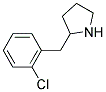 2-(2-CHLOROBENZYL)PYRROLIDINE Struktur