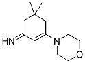 5,5-DIMETHYL-3-MORPHOLIN-4-YL-CYCLOHEX-2-ENYLIDENEAMINE Struktur