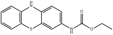 3-(ETHOXYCARBONYLAMINO)PHENOTHIAZINE Struktur