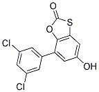 7-(3,5-DICHLORO-PHENYL)-5-HYDROXY-BENZO[1,3]OXATHIOL-2-ONE Struktur