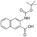 BOC-3-AMINO-2-NAPHTHOIC ACID Struktur