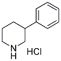 3-PHENYLPIPERIDINE HYDROCHLORIDE Struktur