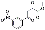 4-(3-NITRO-PHENYL)-2,4-DIOXO-BUTYRIC ACID METHYL ESTER Struktur