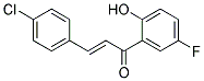 4-CHLORO-5'-FLUORO-2'-HYDROXYCHALCONE Struktur