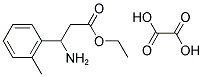 ETHYL 3-AMINO-3-(2-METHYLPHENYL)PROPANOATE OXALATE Struktur