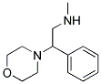 (2-MORPHOLIN-4-YL-2-PHENYLETHYL)METHYLAMINE Struktur