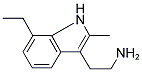 2-(7-ETHYL-2-METHYL-1H-INDOL-3-YL)-ETHYLAMINE Struktur