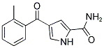 4-(2-METHYLBENZOYL)-1H-PYRROLE-2-CARBOXAMIDE Struktur