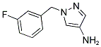 1-(3-FLUORO-BENZYL)-1 H-PYRAZOL-4-YLAMINE Struktur