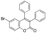 6-BROMO-3,4-DIPHENYLCOUMARIN Struktur