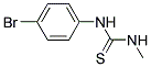 N-(4-BROMOPHENYL)-N'-METHYLTHIOUREA Struktur