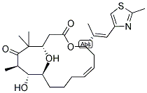 12,13-DEOXYEPOTHILONE B Struktur