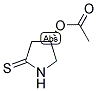 (S)-4-ACETOXY-2-THIOXOPYRROLIDINE Structure