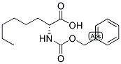 N-ALPHA-CARBOBENZOXY-D-2-AMINO-CAPRYLIC ACID Struktur