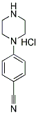 1-(4-CYANOPHENYL)-PIPERAZINE HYDROCHLORIDE Struktur