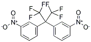 2,2-BIS(3-NITROPHENYL)HEXAFLUOROPROPANE Struktur