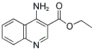 4-AMINO-QUINOLINE-3-CARBOXYLIC ACID ETHYL ESTER Struktur