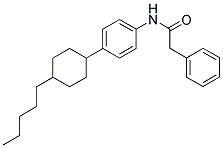 N-[4-(4-PENTYLCYCLOHEXYL)PHENYL]-2-PHENYLACETAMIDE Struktur