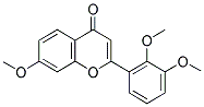 7,2',3'-TRIMETHOXYFLAVANONE Struktur