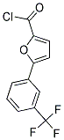 5-(3-TRIFLUOROMETHYL-PHENYL)-FURAN-2-CARBONYL CHLORIDE Struktur