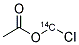 CHLOROMETHYL ACETATE, [CHLOROMETHYL-14C]- Struktur