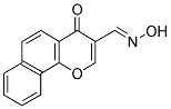 4-OXO-4H-BENZO[H]CHROMENE-3-CARBALDEHYDE OXIME Struktur