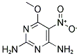 2,4-DIAMINO-5-(NITRO)-6-(METHYLOXY)PYRIMIDINE Struktur