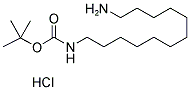 BOC-DIAMINODODECANE HCL Struktur