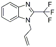 1-ALLYL-2-(TRIFLUOROMETHYL)-1H-1,3-BENZIMIDAZOLE Struktur