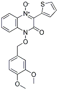 1-[(3,4-DIMETHOXYBENZYL)OXY]-3-THIEN-2-YLQUINOXALIN-2(1H)-ONE 4-OXIDE Struktur