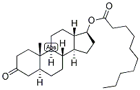 17BETA-HYDROXY-19-NOR-5-A-ANDROSTAN-3-ONE-17BETA-DECANOATE Struktur