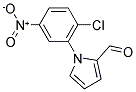 1-(2-CHLORO-5-NITROPHENYL)-1H-PYRROLE-2-CARBALDEHYDE Struktur