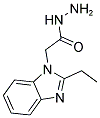 (2-ETHYL-BENZOIMIDAZOL-1-YL)-ACETIC ACID HYDRAZIDE Struktur