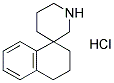 3-SPIRO-[1-(3,4-DIHYDRO) NAPHTHALENE] PIPERIDINE HCL Struktur