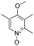 2,3,5-TRIMETHYL-4-METHOXYPYRIDINE-N-OXID Struktur