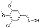 3-CHLORO-4,5-DIMETHOXYBENZALDEHYDE OXIME Struktur