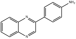 4-QUINOXALIN-2-YL-PHENYLAMINE Struktur