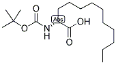 BOC-D-2-AMINODODECANOIC ACID Struktur