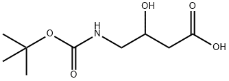 BOC-4-AMINO-3-HYDROXYBUTANOIC ACID Struktur