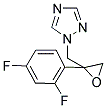 1-([2-(2,4-DIFLUOROPHENYL)-2-OXIRANYL]METHYL)-1H-1,2,4-TRIAZOLE Struktur