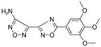 4-[5-(3,4,5-TRIMETHOXYPHENYL)-1,2,4-OXADIAZOL-3-YL]-1,2,5-OXADIAZOL-3-AMINE Struktur