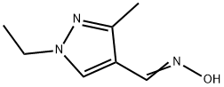 1-ETHYL-3-METHYL-1H-PYRAZOLE-4-CARBALDEHYDE OXIME Struktur