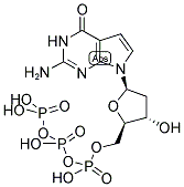 7-DEAZA-2'-DEOXYGUANOSINE 5'-TRIPHOSPHATE Struktur