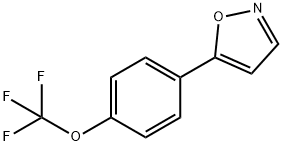 5-[4-(TRIFLUOROMETHOXY)PHENYL]ISOXAZOLE Struktur