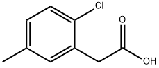 (2-CHLORO-5-METHYLPHENYL)ACETIC ACID Struktur