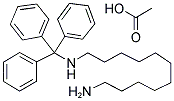 N-1-TRITYL-1,11-DIAMINOUNDECANE ACOH Struktur