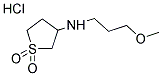 N-(1,1-DIOXIDOTETRAHYDROTHIEN-3-YL)-N-(3-METHOXYPROPYL)AMINE HYDROCHLORIDE Struktur