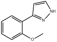 3-(2-METHOXY-PHENYL)-1H-PYRAZOLE Struktur