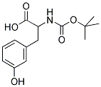 BOC-DL-M-TYROSINE, , 結(jié)構(gòu)式