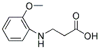 3-(2-METHOXY-PHENYLAMINO)-PROPIONIC ACID Struktur